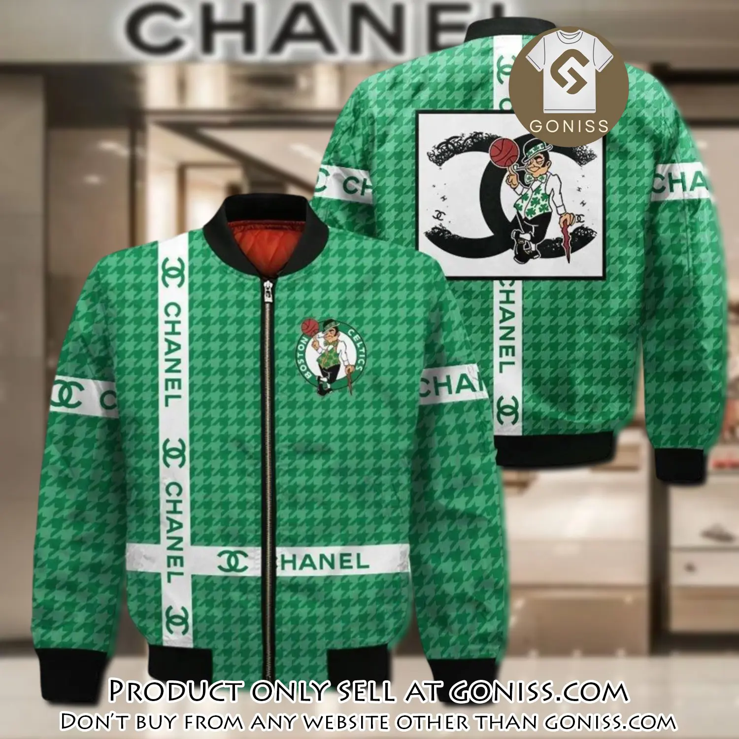 Chanel nba celtics jacket luxury clothing clothes outfit for men gn5537872